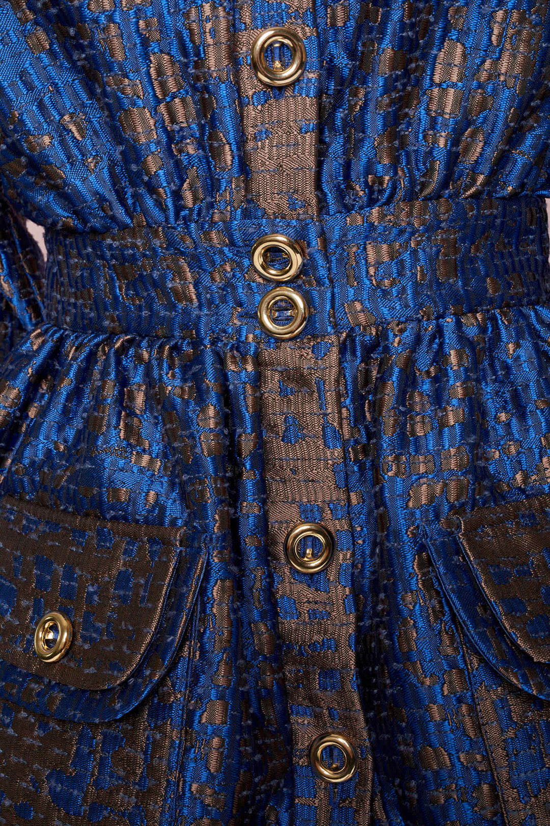 BUTTON-FRONT BLOUSE WITH LONG SLEEVES