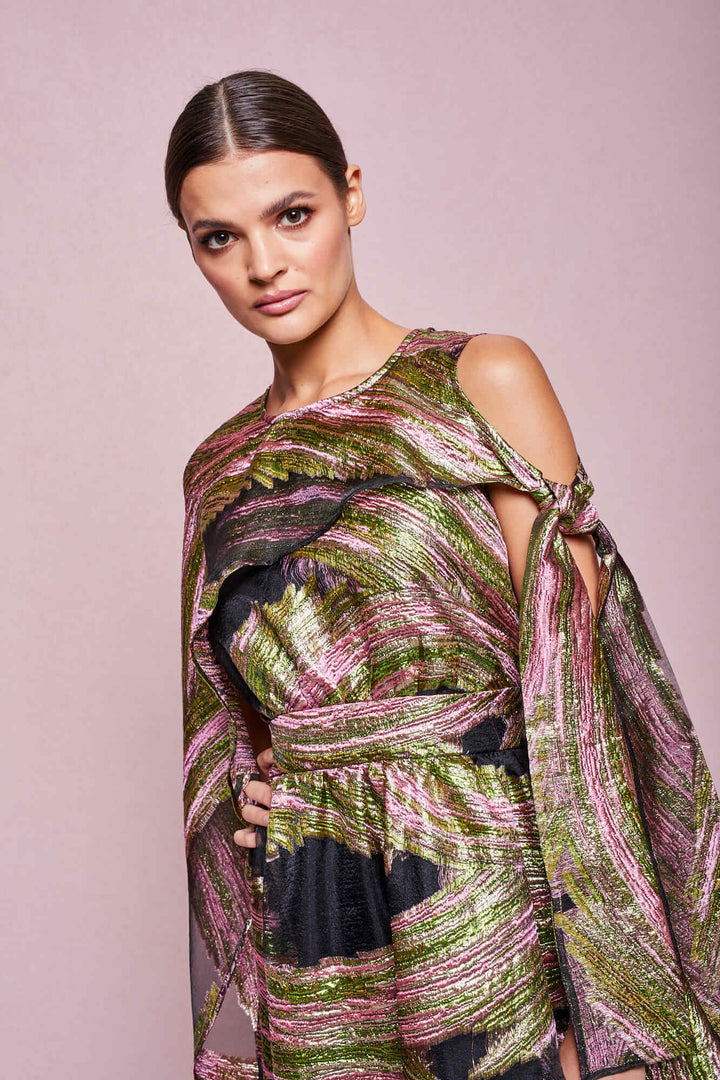 ASYMMETRICAL ONE-SHOULDER DRESS