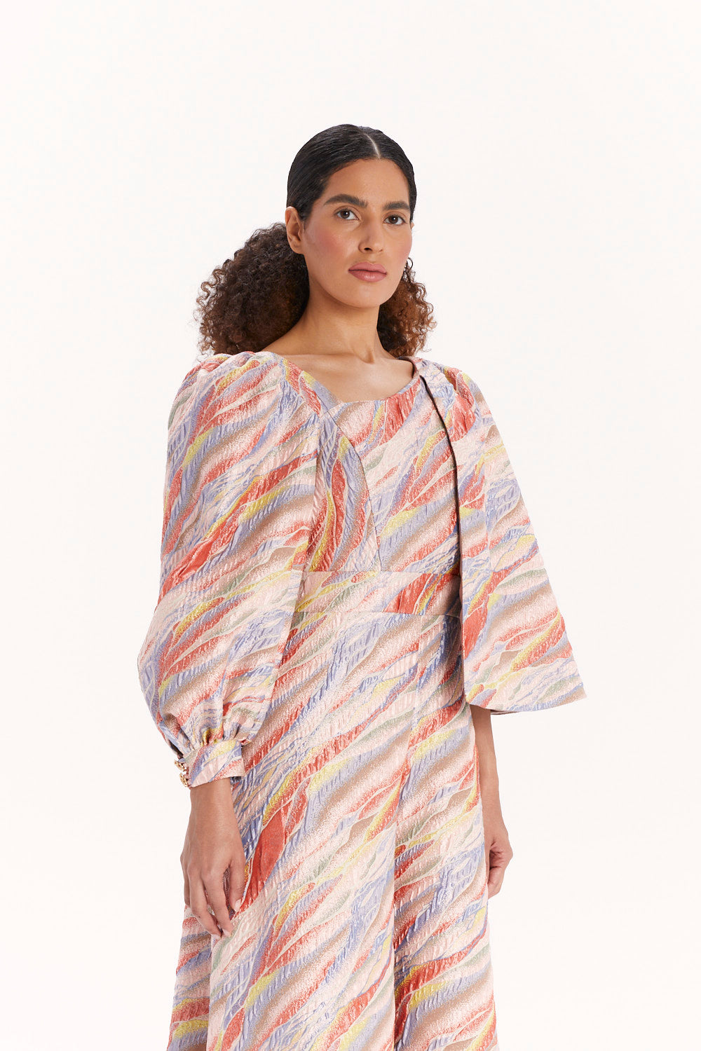 JUMPSUIT WITH WIDE LEGS AND AN ASYMMETRICAL NECKLINE