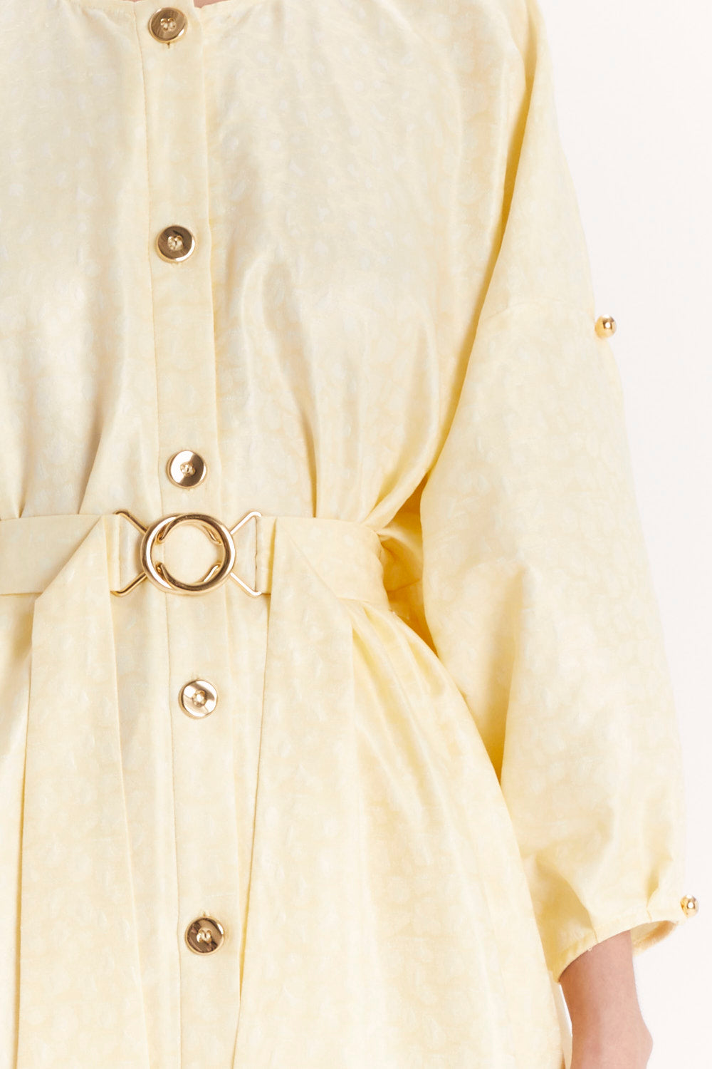 LONG BLOUSE WITH A BELT