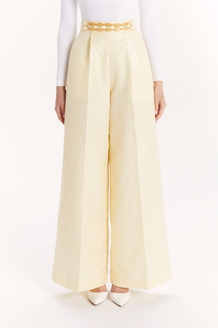 WIDE-LEG TAILORED TROUSERS