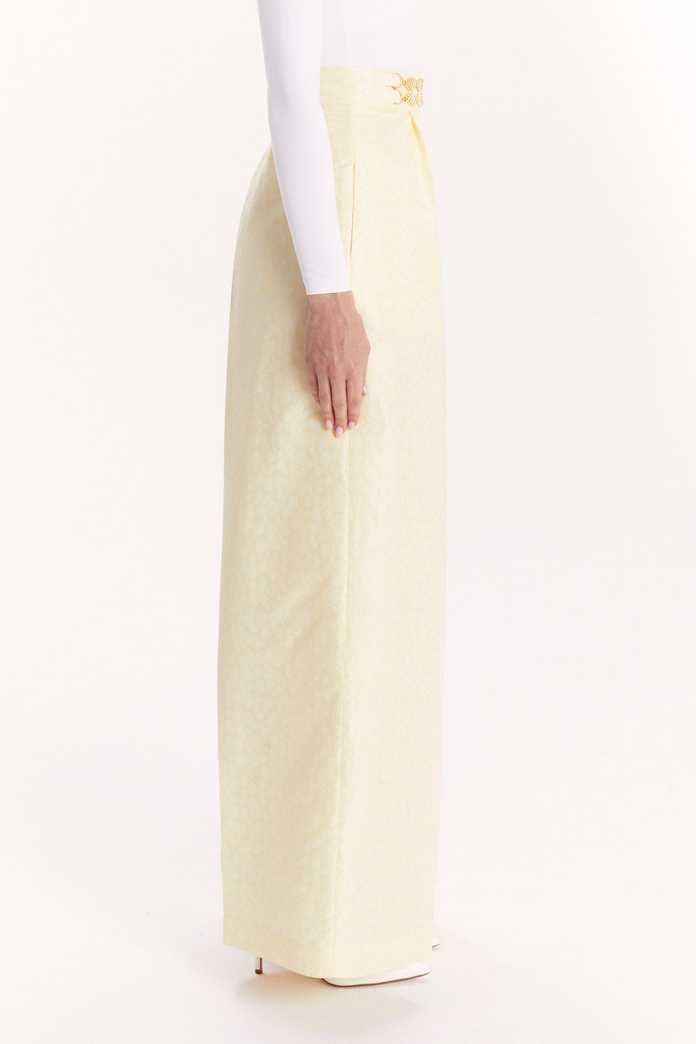 WIDE-LEG TAILORED TROUSERS