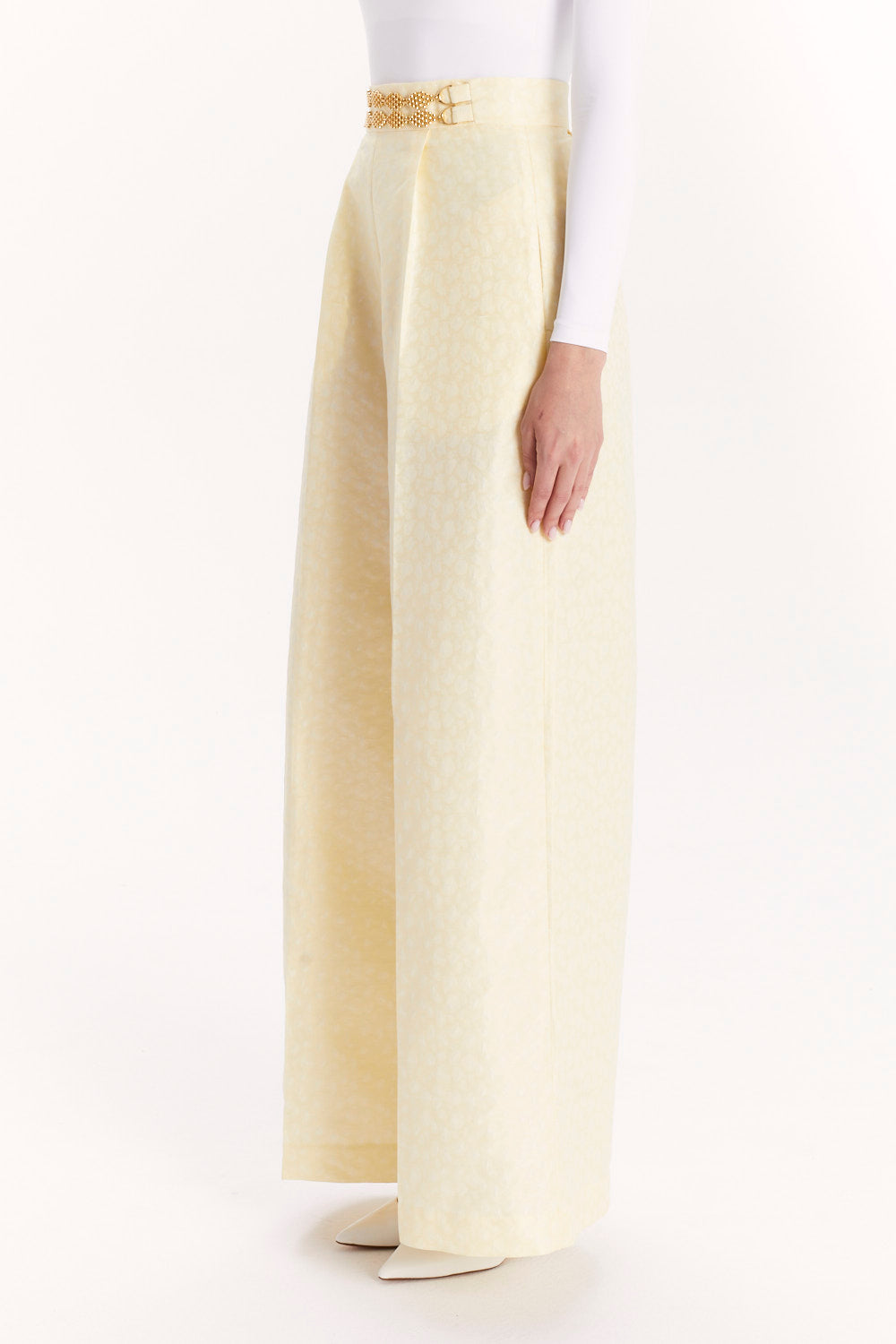 WIDE-LEG TAILORED TROUSERS