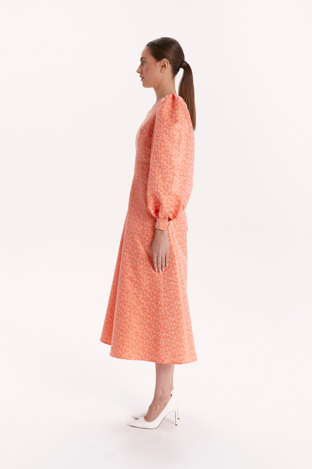 JUMPSUIT WITH AN ASYMMETRICAL NECKLINE AND WIDE LEGS