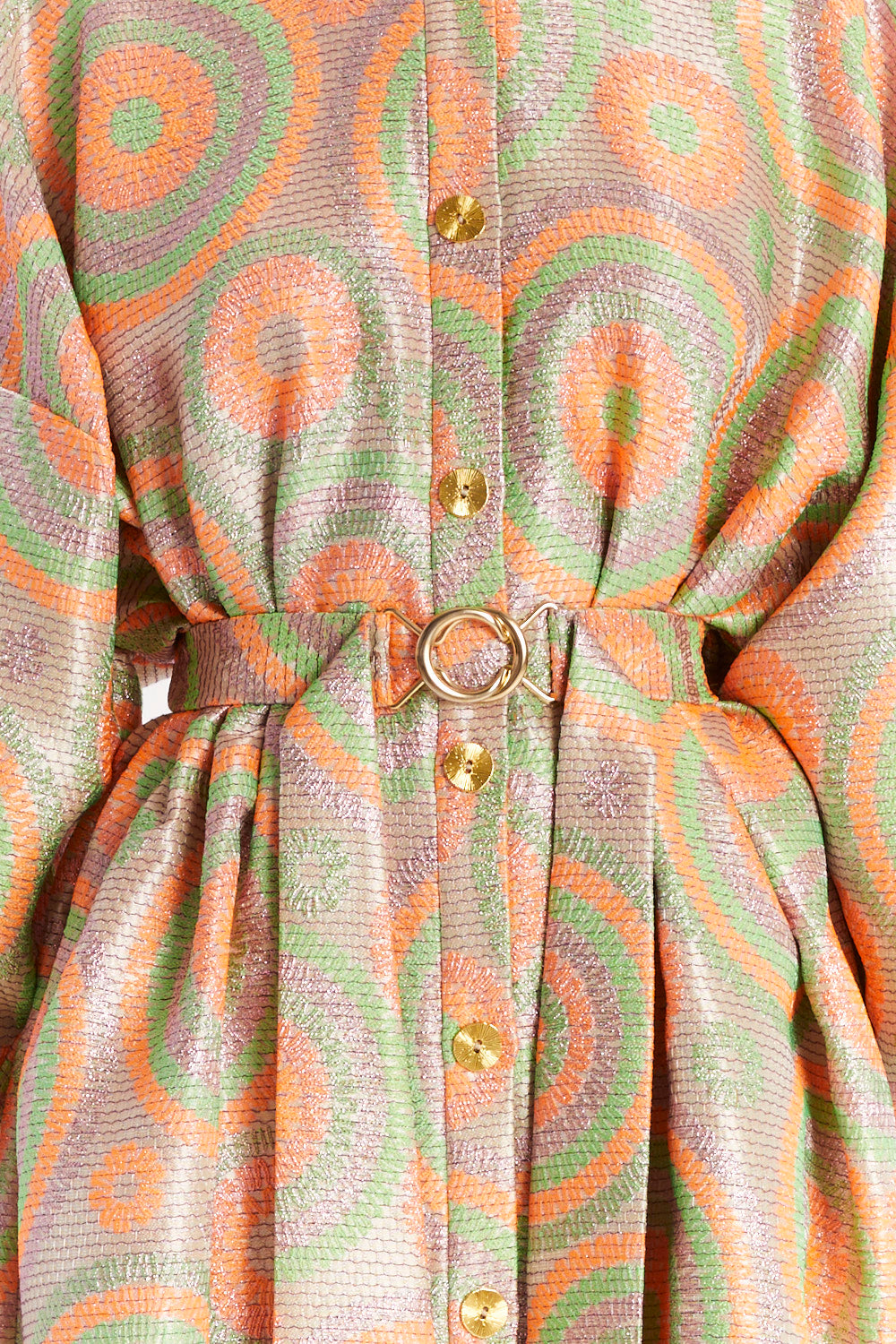 BUTTON-FRONT DRESS