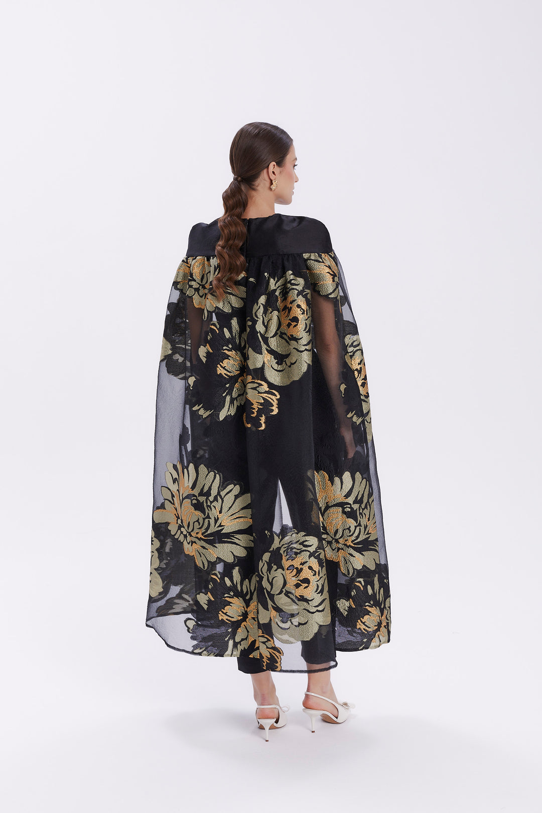 JUMPSUIT WITH CAPE