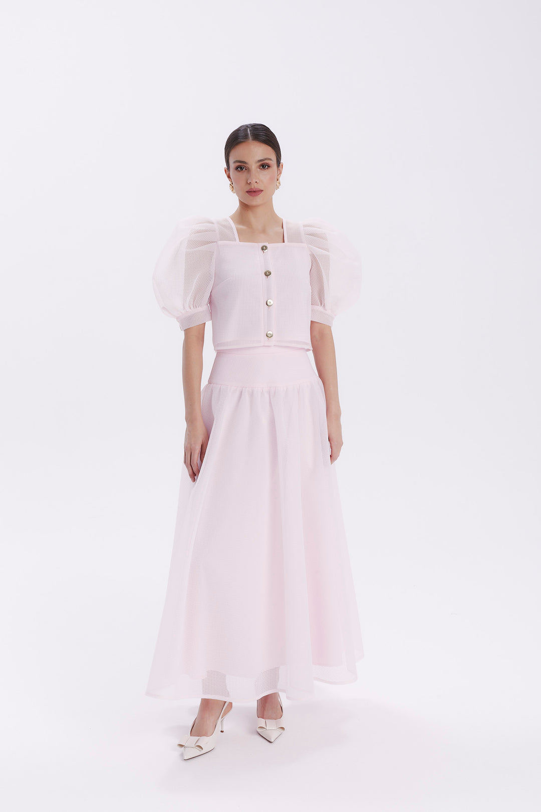 CLARA BLOUSE WITH PUFFY SLEEVES