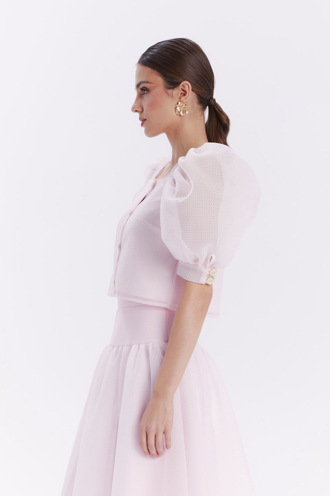 CLARA BLOUSE WITH PUFFY SLEEVES