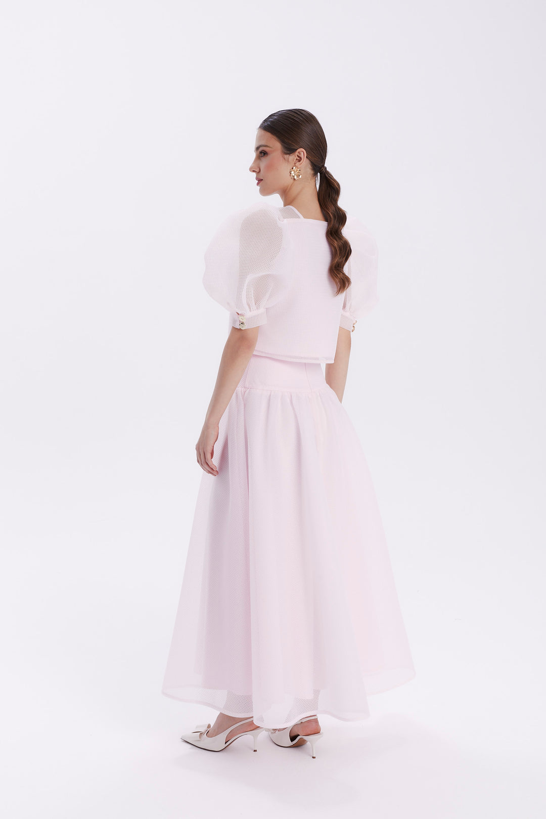 CLARA BLOUSE WITH PUFFY SLEEVES