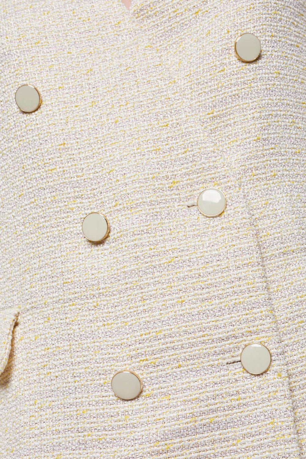SIMONA DOUBLE-BREASTED TWEED JACKET