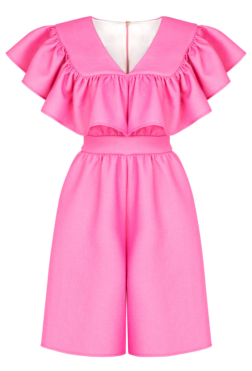 JUMPSUIT WITH SHORT, WIDE LEGS