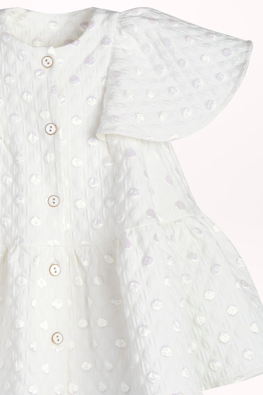 BUTTON-FRONT DRESS