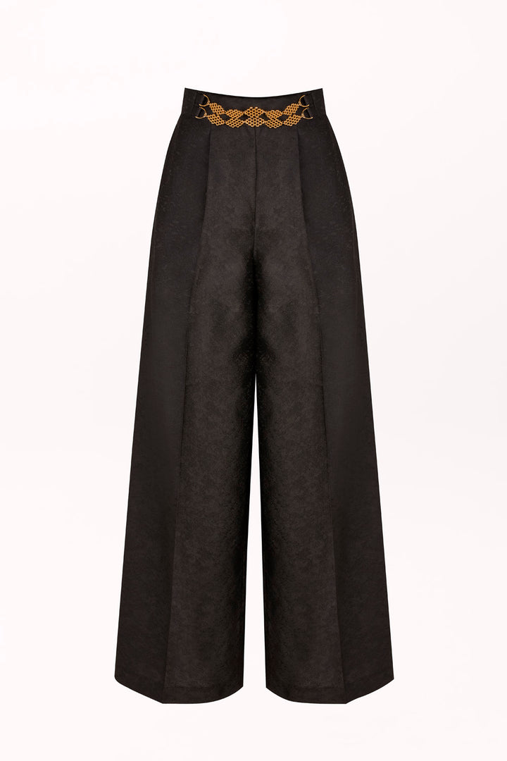 WIDE-LEG TAILORED TROUSERS