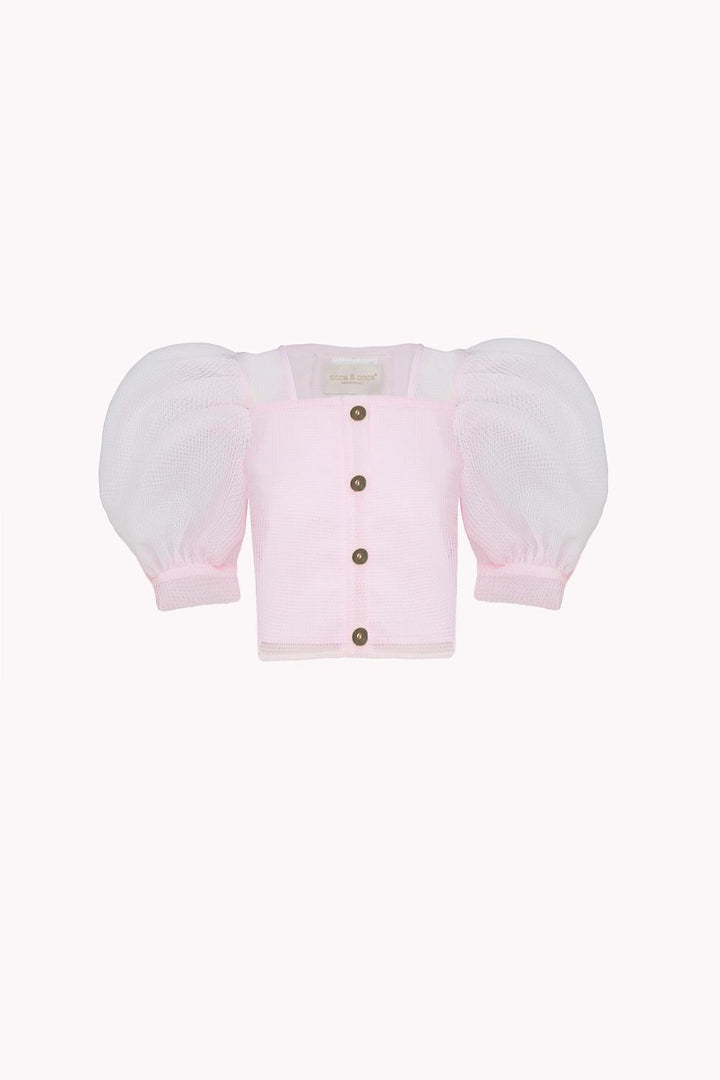 CLARA BLOUSE WITH PUFFY SLEEVES