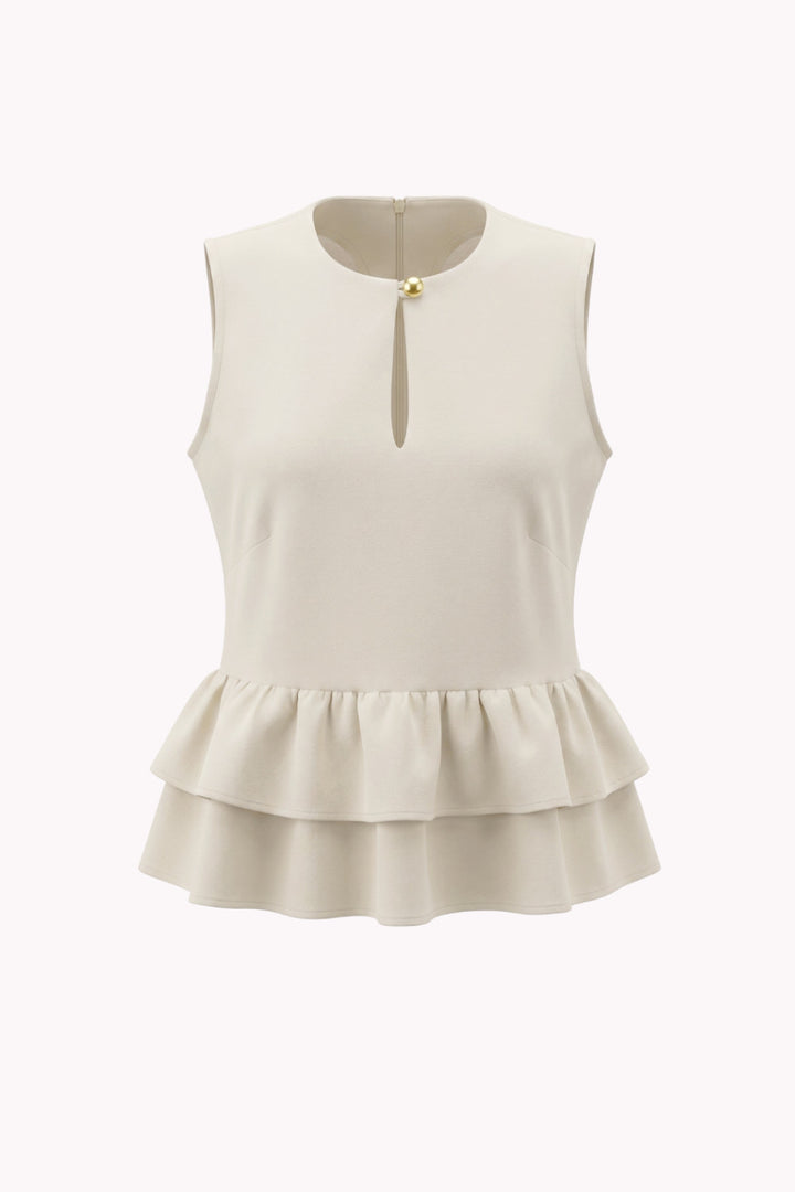 NORA BLOUSE WITH A PEPLUM